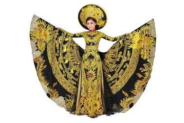 Á khôi Thùy Dương dự thi Hoa hậu Bản sắc toàn cầu 2017