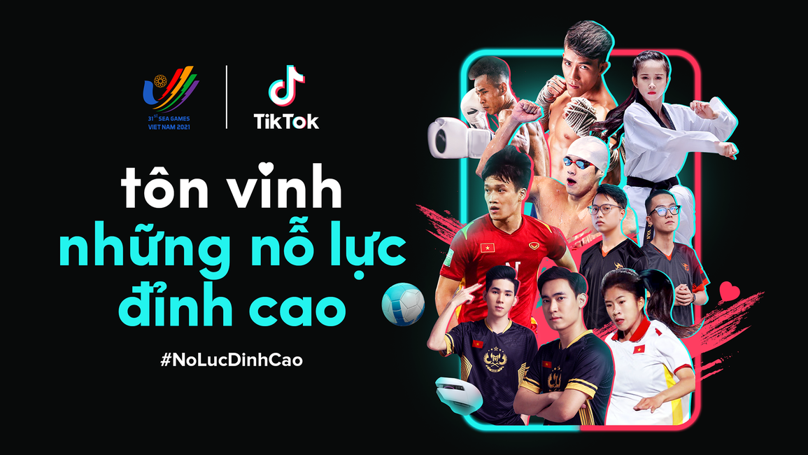 TikTok trở thành Đối tác chính thức của SEA Games 31 - 2 TikTok trở thành Đối tác chính thức của SEA Games 31 - 2