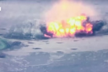 Ukraine phá hủy lựu pháo Nga ở Donbass