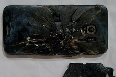 Lại thêm một chiếc Galaxy S7 edge phát nổ