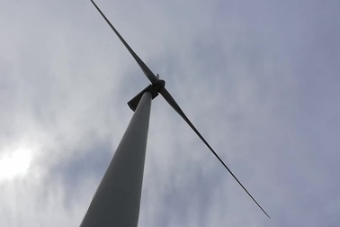 "Cánh đồng điện gió" tại Bạc Liêu.