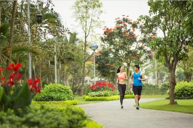 Đường chạy sắc màu - Color me run tới Vinhomes Riverside