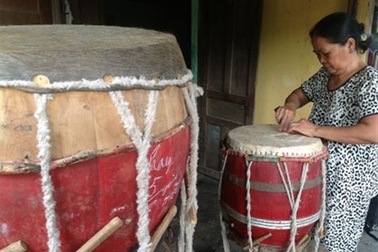 Người phụ nữ Huế cuối cùng làm trống