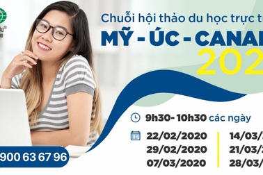 Hội thảo trực tuyến - Giải pháp tư vấn du học an toàn phòng dịch corona