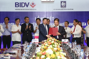 BIDV và VINASME ký thỏa thuận hợp tác giai đoạn 2017-2022