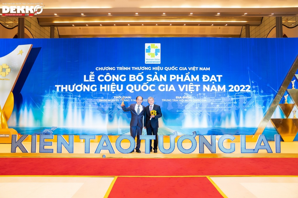 Tập đoàn Dekko lần thứ 3 liên tiếp đạt Thương hiệu quốc gia Việt Nam - 2 Tập đoàn Dekko lần thứ 3 liên tiếp đạt Thương hiệu quốc gia Việt Nam - 2