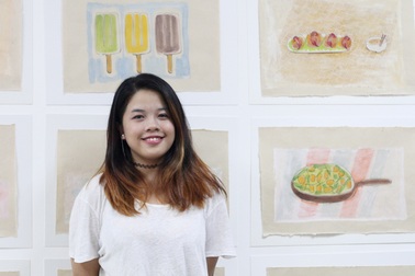 Chỉ một nét vẽ duy nhất tạo nên bức tranh về phở, bún chả Hà Nội