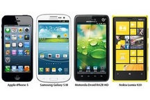 iPhone 5 so sánh với Galaxy S III, Lumia 920, Droid Razr HD