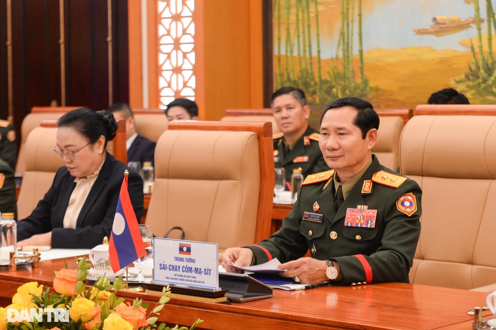 Tân Tổng Tham mưu trưởng Quân đội Lào thăm chính thức Việt Nam - 4 Tân Tổng Tham mưu trưởng Quân đội Lào thăm chính thức Việt Nam - 4