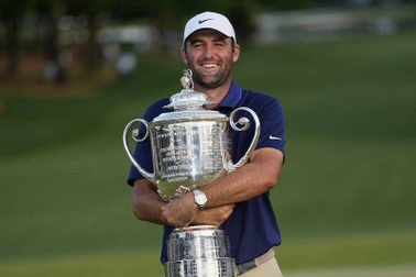 Số một thế giới Scottie Scheffler vô địch giải golf PGA Championship 2025