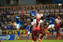 Ngoại binh toả sáng, Than Quảng Ninh thắng đậm Sài Gòn FC