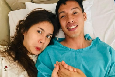 Khoảnh khắc nhí nhảnh, hạnh phúc của vợ chồng Hùng Dũng