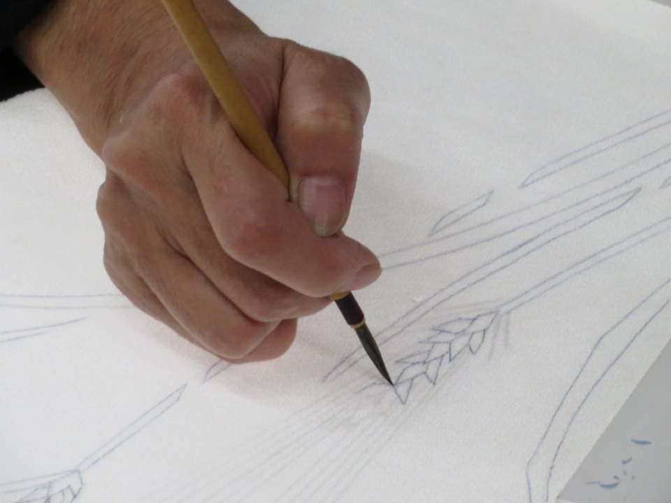 Mục sở thị nhuộm kimono bằng kỹ thuật Kaga Yuzen ở Kanazawa - 1 Mục sở thị nhuộm kimono bằng kỹ thuật Kaga Yuzen ở Kanazawa - 1