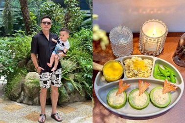 Ông bố U50 ở Hà Nội gây "sốt" vì chăm con khéo, nấu ăn như đầu bếp nhà hàng