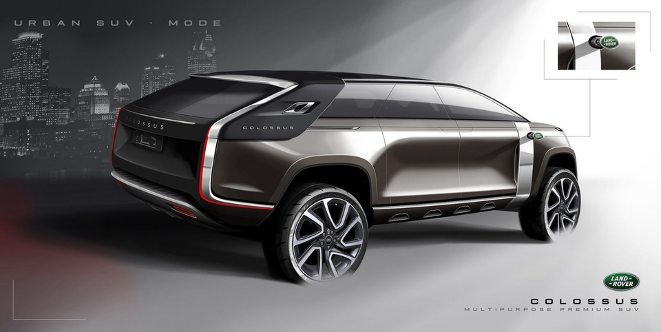 Land Rover Colossus - Sự kết hợp hoàn hảo giữa SUV và bán tải - 8 Land Rover Colossus - Sự kết hợp hoàn hảo giữa SUV và bán tải - 8