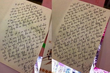 Cô gái tặng quà Valentine cho ông và bố gây cảm động