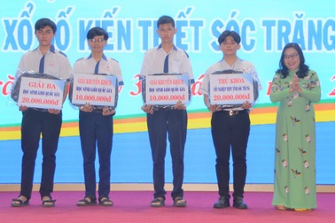 Học bổng Lương Định Của trị giá trên 1,1 tỷ đồng đến với học sinh Sóc Trăng