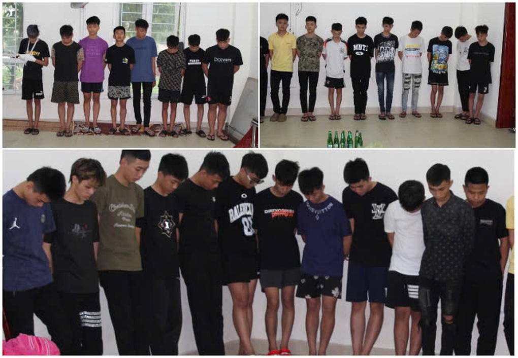 Vụ thanh niên bị dọa chém ở cây xăng: Triệu tập, bắt giữ 28 người liên quan - 1 Vụ thanh niên bị dọa chém ở cây xăng: Triệu tập, bắt giữ 28 người liên quan - 1