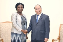 Thủ tướng tiếp Phó Chủ tịch Ngân hàng Thế giới dự WEF ASEAN tại Việt Nam