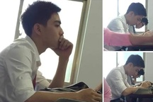 “Hot boy bàn bên” ĐH Tôn Đức Thắng khiến dân mạng rần rần tìm kiếm