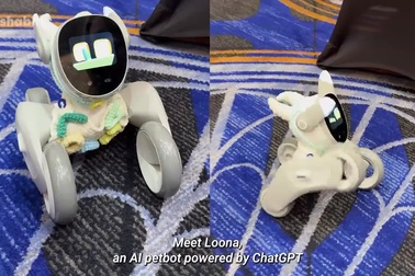 Loona trong kiểu dáng của robot hiện đại, có thể giao tiếp với mọi người