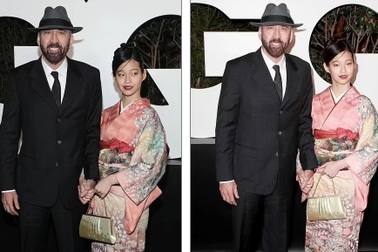 Tài tử phim "Ma tốc độ" cùng vợ thứ 5 kém 31 tuổi dự sự kiện