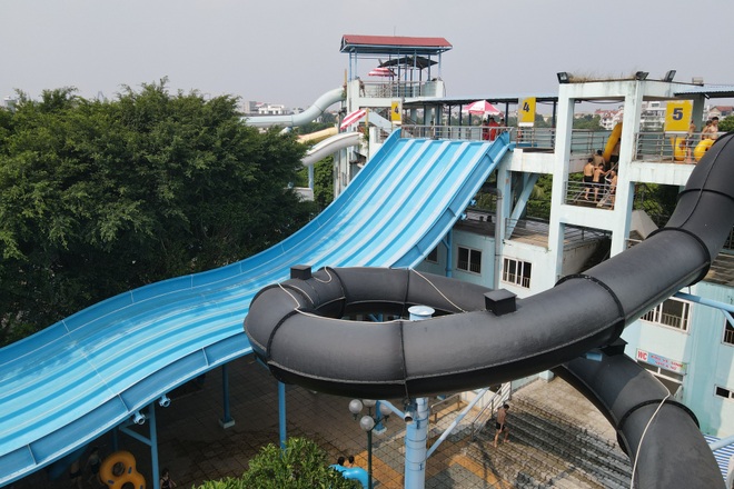Cảnh hiu hắt ở Công viên nước Hồ Tây ngày nghỉ lễ Quốc khánh - 8