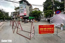 Hà Nội phong tỏa khu dân cư tại phường Thổ Quan với 1.300 dân