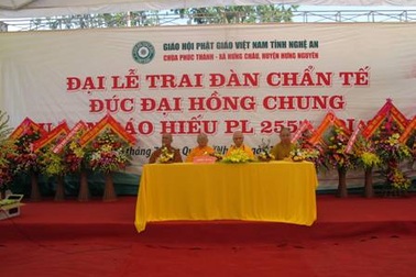 Ấn tuợng Lễ vu lan và đúc đại hồng chung tại chùa Phúc Thành