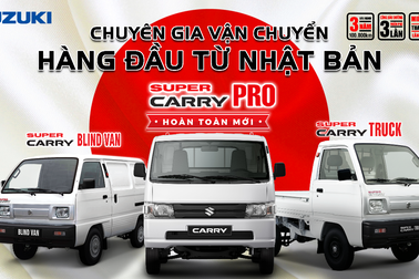 Suzuki dành ưu đãi cho 100 khách hàng đầu tiên mua Super Carry Pro hoàn toàn mới