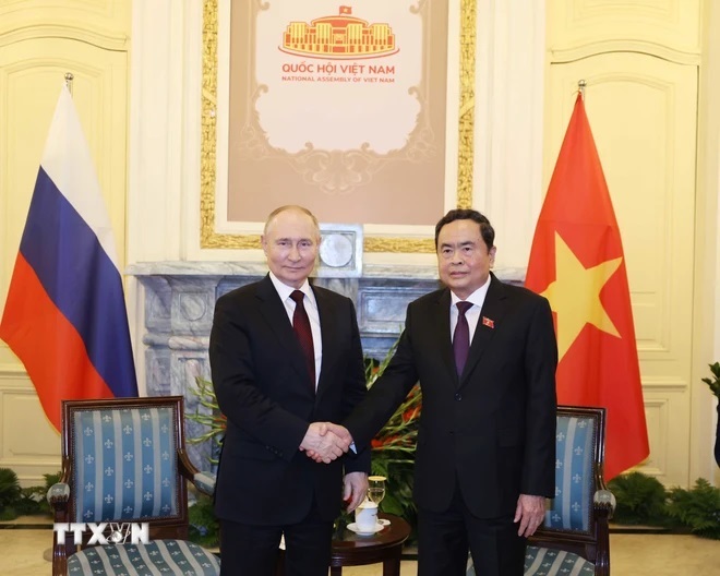 Chủ tịch Quốc hội Trần Thanh Mẫn hội kiến Tổng thống Putin - 1