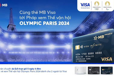 Thưởng ngoạn Paris mùa Thế vận hội Olympic 2024 cùng thẻ MB Visa