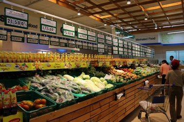 Thực phẩm trong siêu thị: không sạch chỉ “an toàn”?