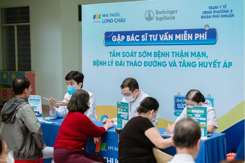 Long Châu đồng hành triển khai tầm soát bệnh thận mạn vì một Việt Nam khỏe mạnh - 3 Long Châu đồng hành triển khai tầm soát bệnh thận mạn vì một Việt Nam khỏe mạnh - 3