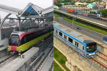 So sánh 2 tuyến metro sắp chạy tại Hà Nội và TPHCM