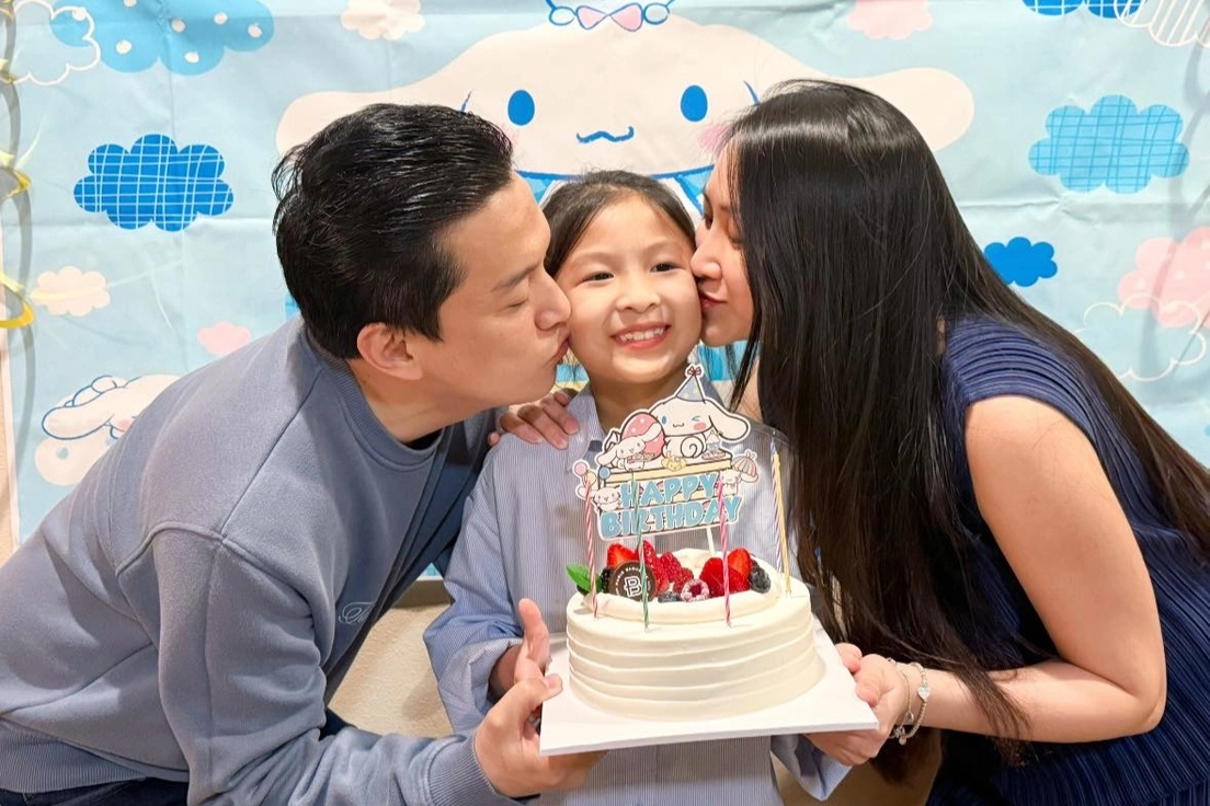 Lam Trường làm cha lần 3 ở tuổi 51, hôn nhân viên mãn bên vợ trẻ