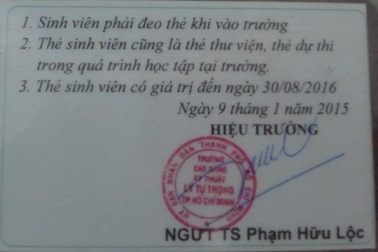 Yêu cầu một hiệu trưởng không được "xưng danh" tiến sĩ khi chưa được Bộ GD-ĐT công nhận