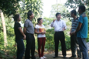 Thứ trưởng Lê Sơn Hải chỉ đạo kiên cố hóa điểm trường Cao Biền