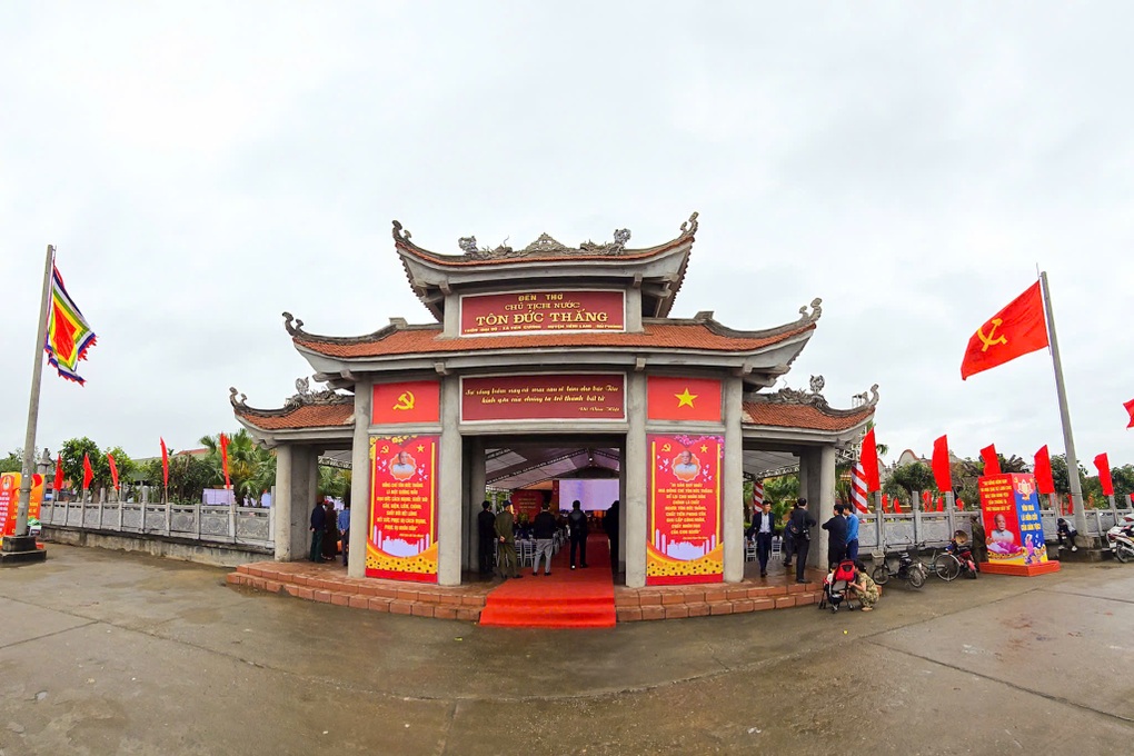 Nhà lưu niệm Chủ tịch Tôn Đức Thắng trở thành Di tích Quốc gia - 2 Nhà lưu niệm Chủ tịch Tôn Đức Thắng trở thành Di tích Quốc gia - 2