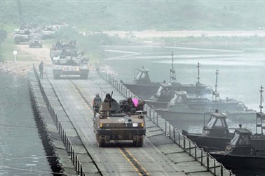 Hàn Quốc tập trận lớn "chống Triều Tiên"