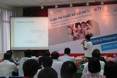 SV khu vực miền Trung thi thiết kế vi điều khiển Texas Instruments 2013