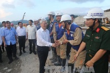 Tổng bí thư Nguyễn Phú Trọng thăm, làm việc tại Phú Yên