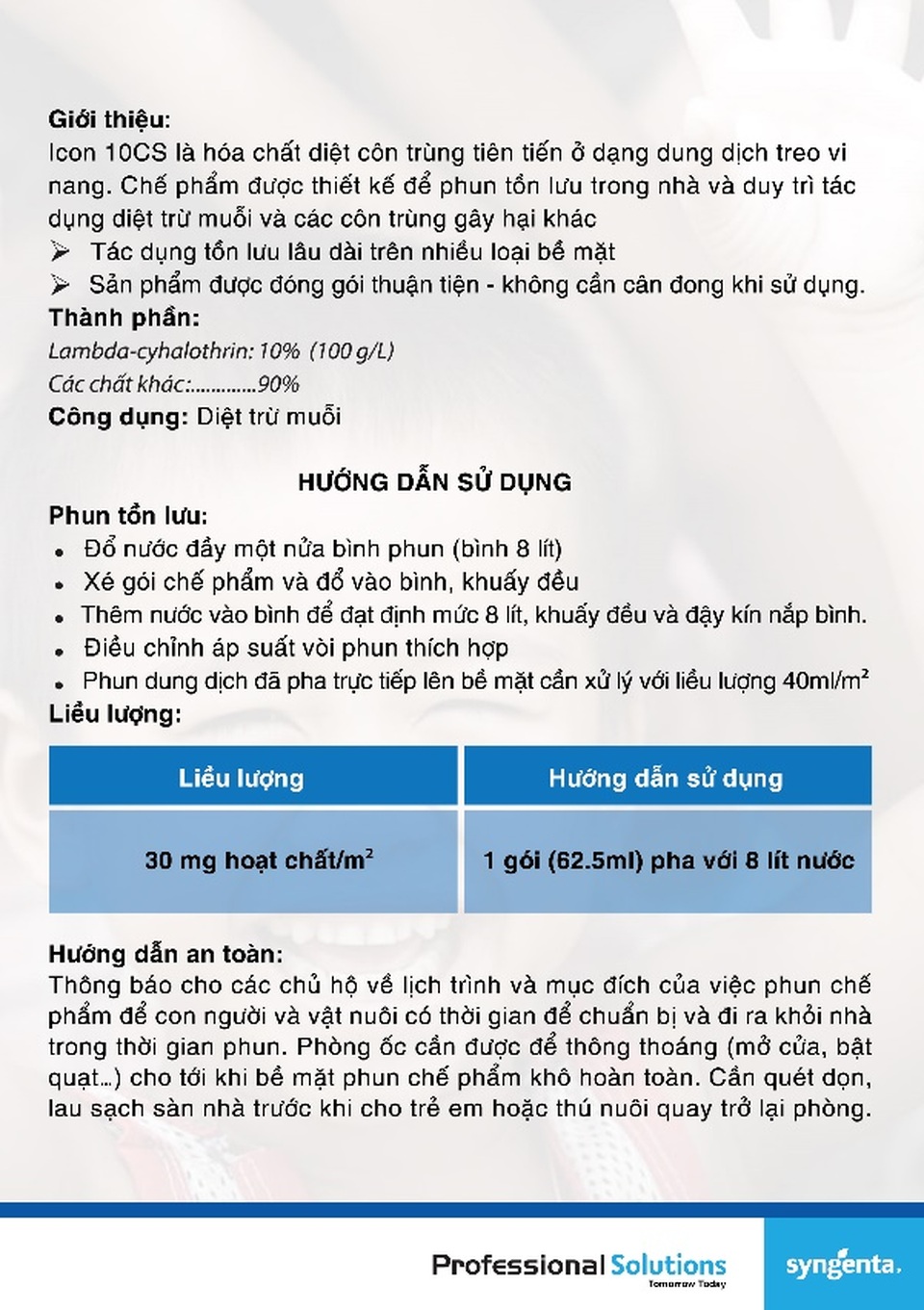 Các lưu ý khi phun hóa chất diệt muỗi tại nhà - 5 Các lưu ý khi phun hóa chất diệt muỗi tại nhà - 5