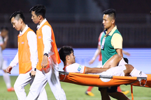 Chấn thương của Hà Đức Chinh không nghiêm trọng