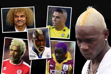 Những kiểu tóc “chẳng giống ai” của giới cầu thủ