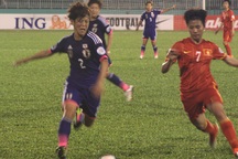 Nữ Việt Nam thua đậm trước nhà vô địch thế giới Nhật Bản