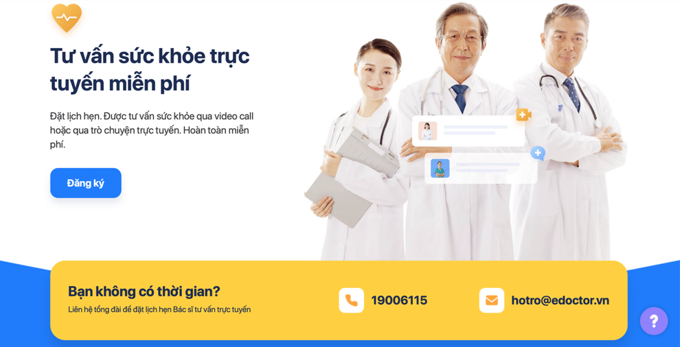 eDoctor miễn phí dịch vụ tư vấn bác sĩ mùa dịch - 2 eDoctor miễn phí dịch vụ tư vấn bác sĩ mùa dịch - 2