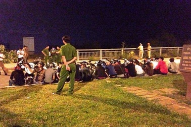 Hàng trăm “quái xế” tụ tập gây rối trong Khu Công nghệ cao