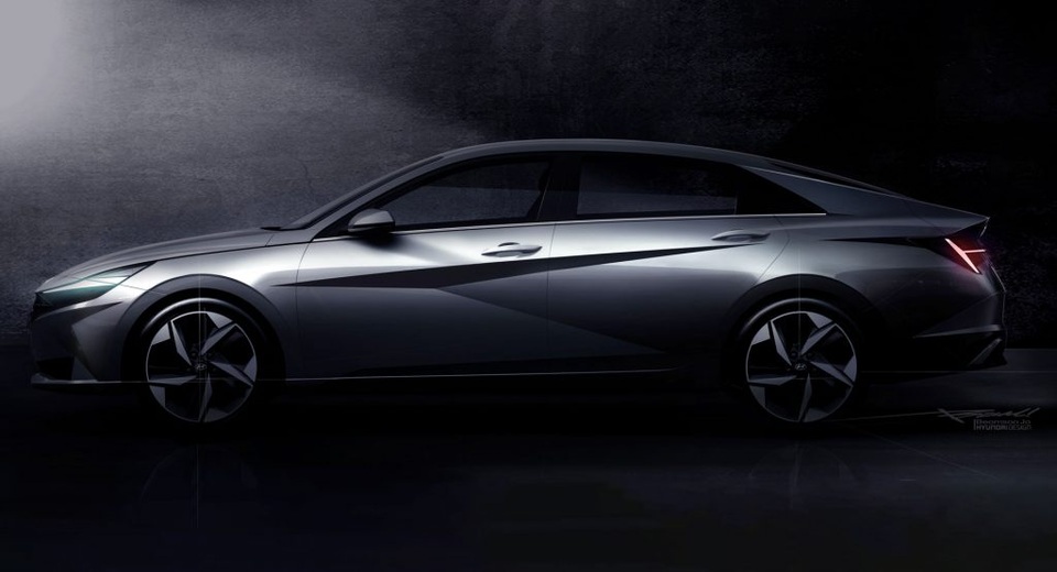 Hyundai hé lộ hình ảnh Elantra thế hệ mới - 1 Hyundai hé lộ hình ảnh Elantra thế hệ mới - 1
