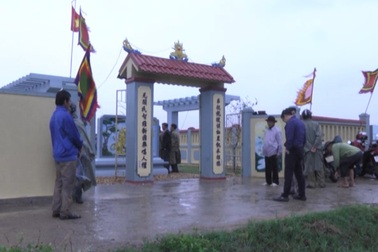 Hà Tĩnh: Khánh thành Lăng mộ danh nhân họ Nguyễn Đức lục chi